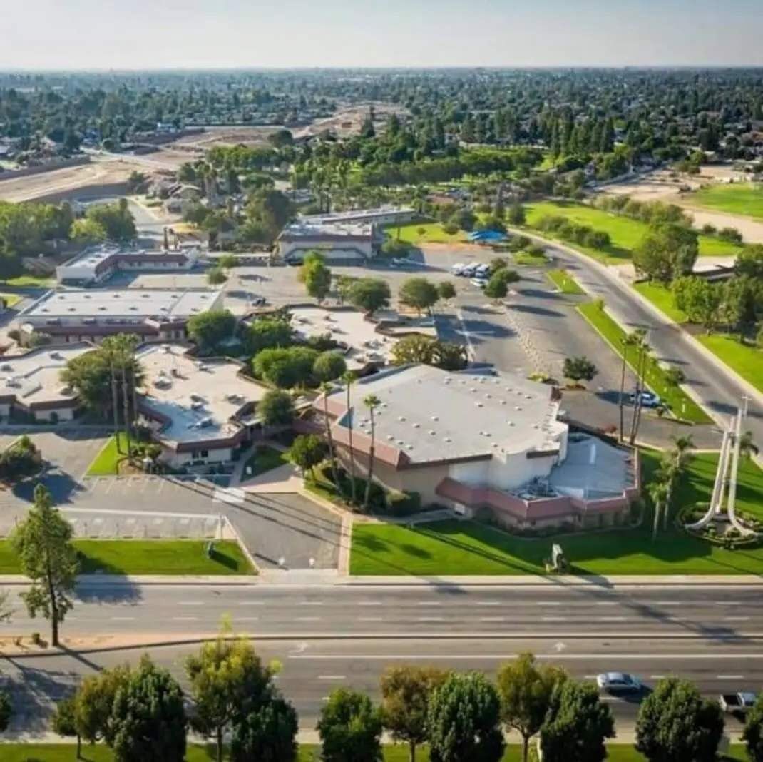 Aerial view of the Stockdale Christian School campus